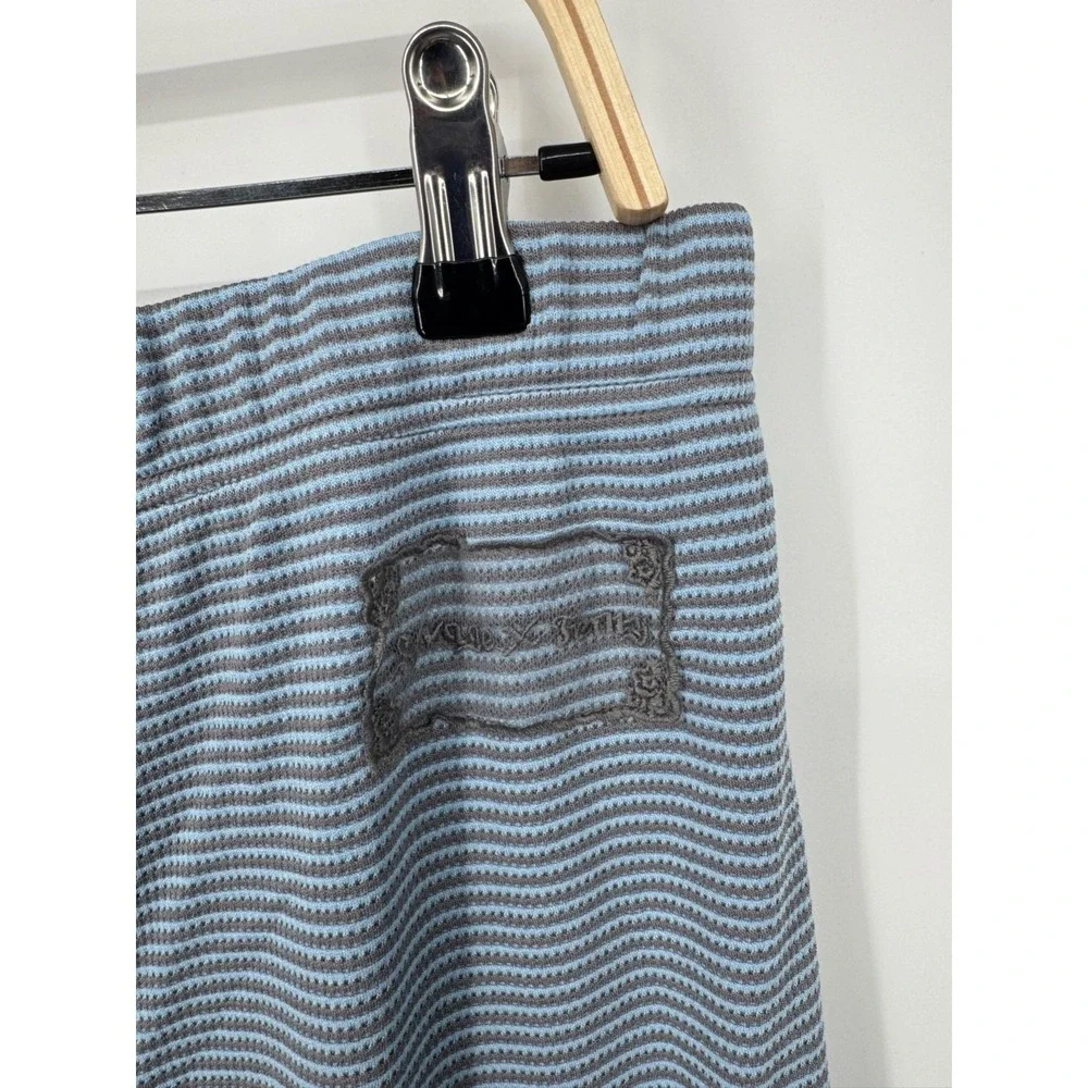 NWT Savage X Fenty Midnight Cruise‎ Sleep Pants Women's XL Blue Striped Comfort